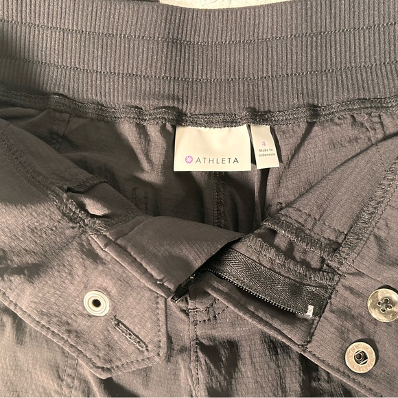 Athleta North Trekkie Joggers in Black - Picture 3 of 5